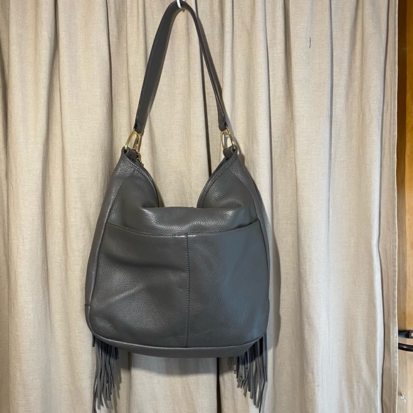 G.I.LI. Fringed Leather Hobo Bag - Picture 6 of 15